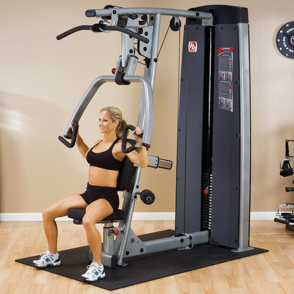 Body-Solid DPLSSF in use