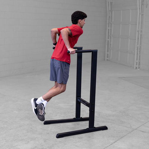 Body-Solid GDIP59B dip station detail