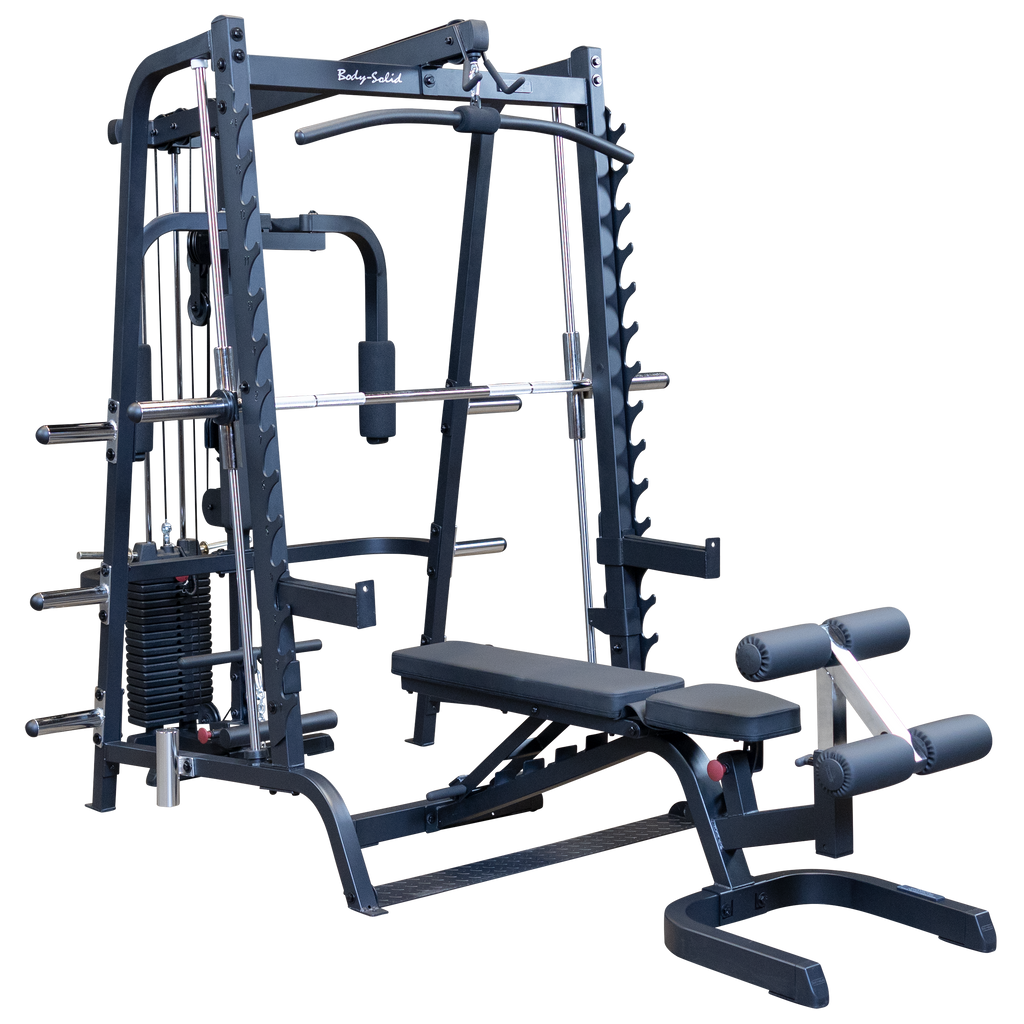 Body-Solid GS348BP4 Series 7 Smith Machine Gym Package