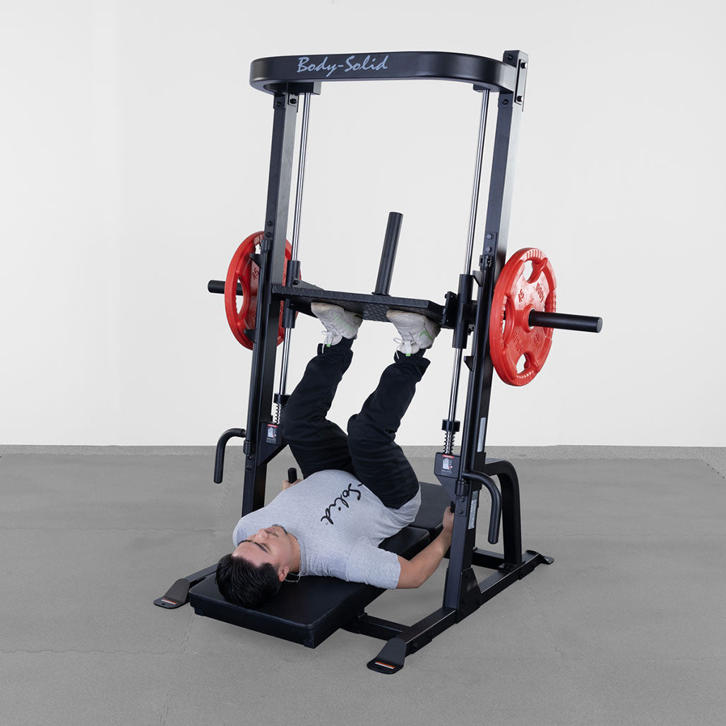 Body-Solid GVLP vertical leg press detail