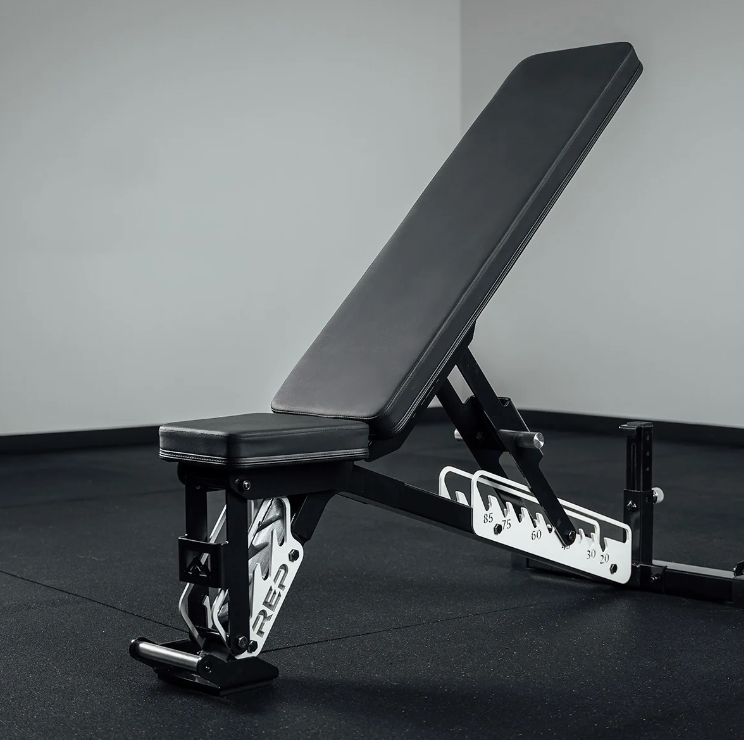 IronBase Heavy Duty Adjustable Weight Bench — Commercial Grade
