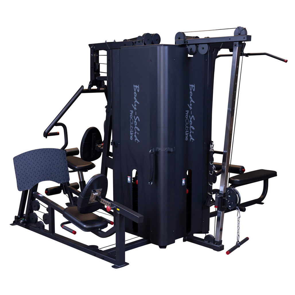 Body-Solid Pro ClubLine S1000 Four-Stack Commercial Gym