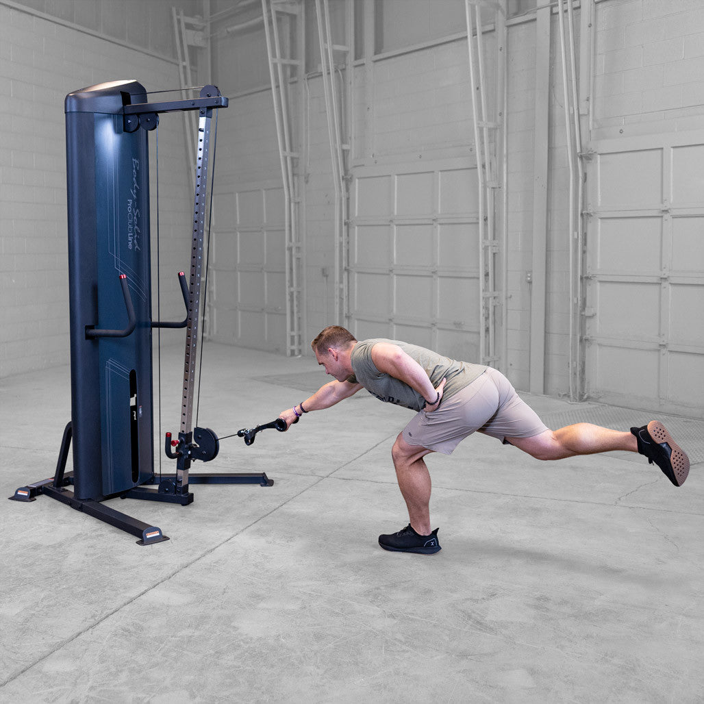 Body-Solid S2CCX cable column in use