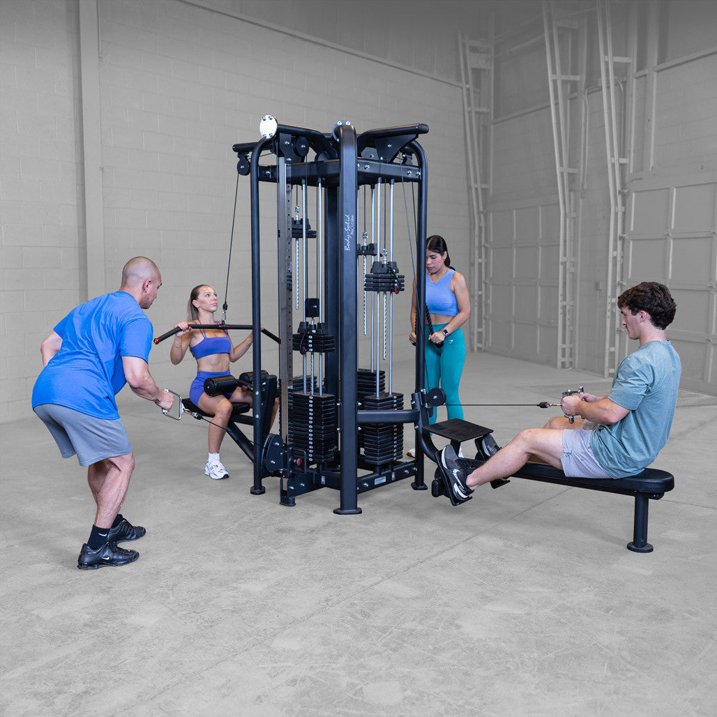Body-Solid Pro Clubline SJG100 Four-Stack Jungle Gym