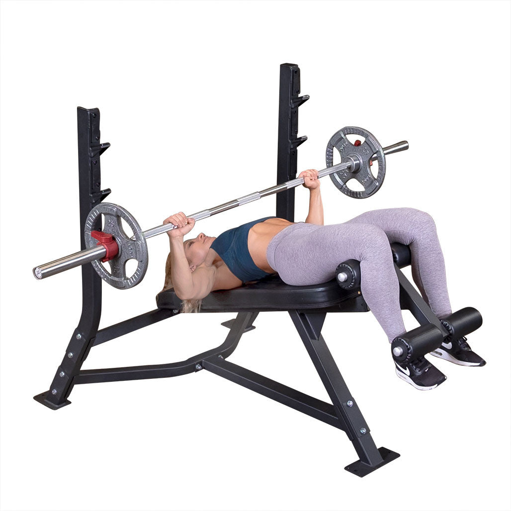 Body-Solid SODB250 decline bench detail
