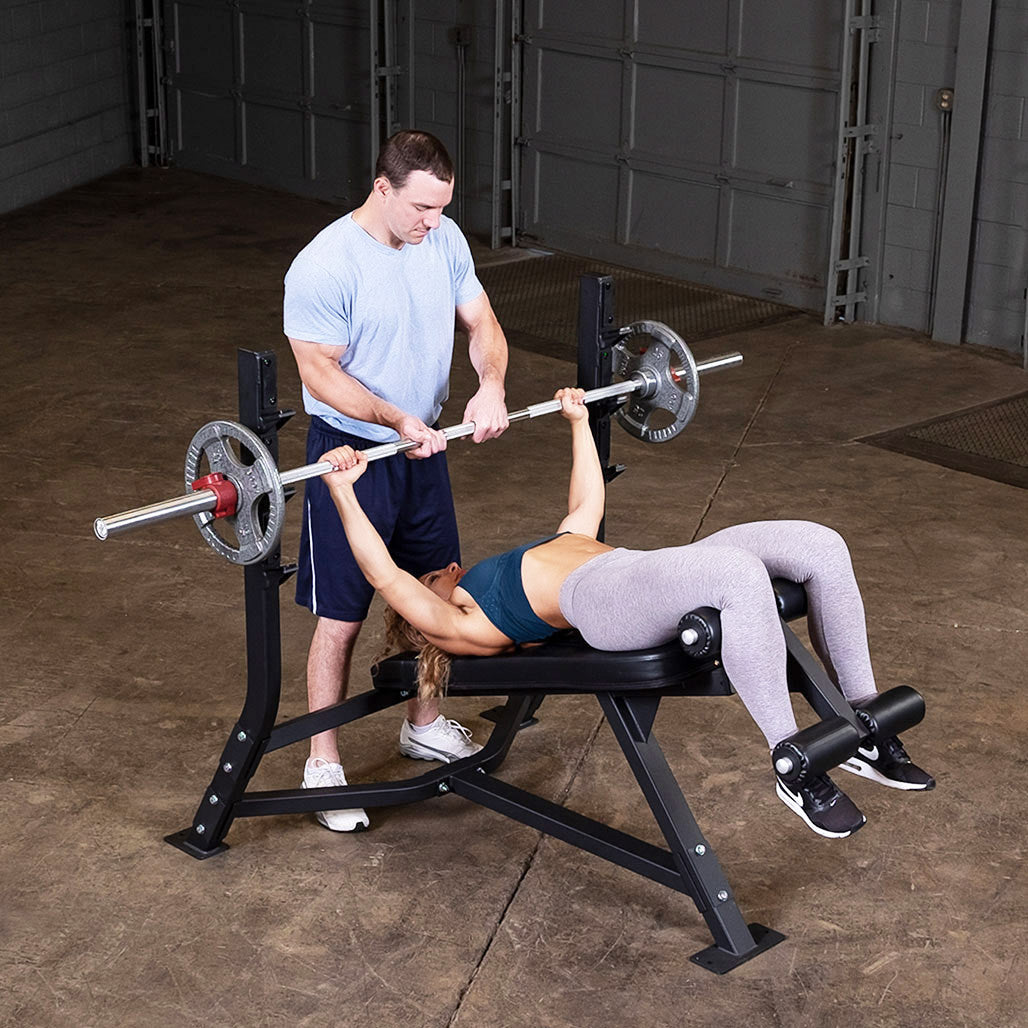 Body-Solid SODB250 in use