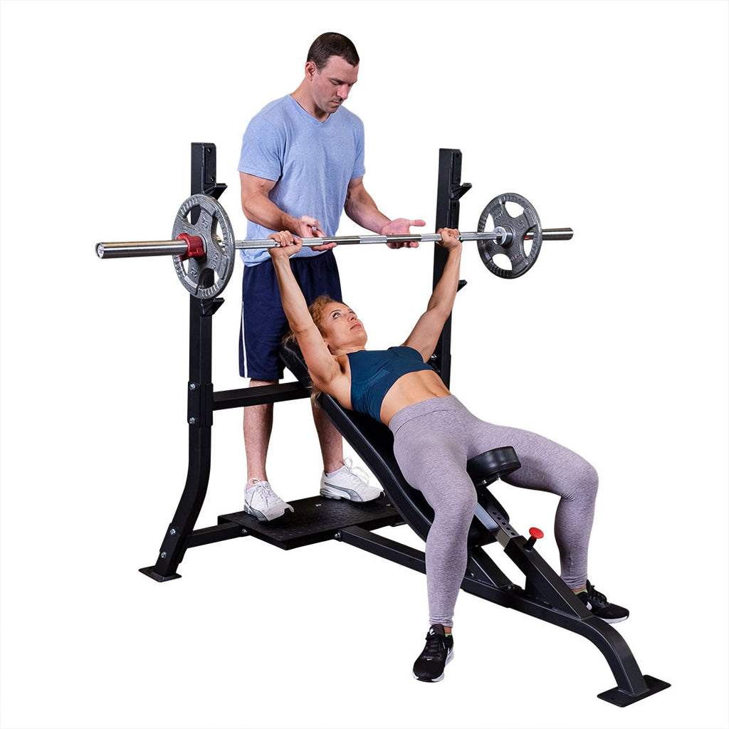 Body-Solid SOIB250 incline bench detail