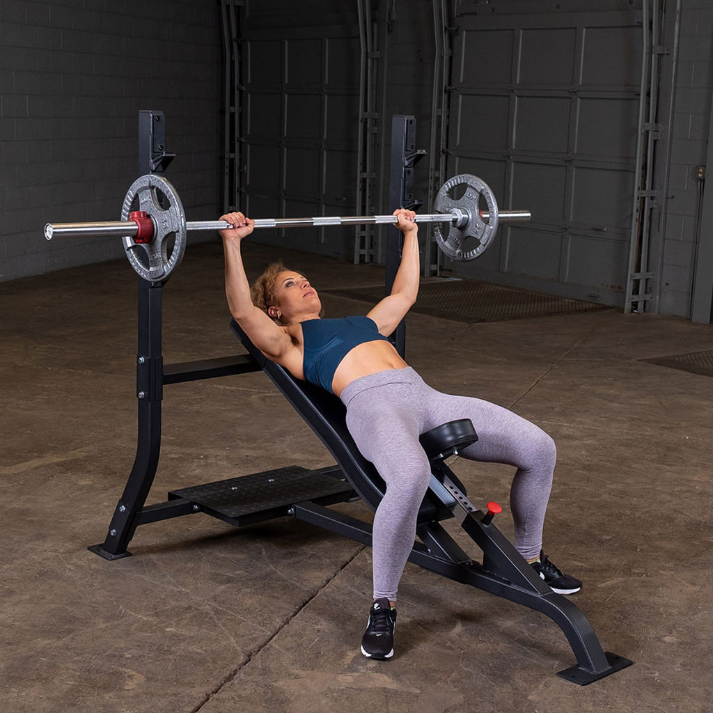 Body-Solid SOIB250 in use