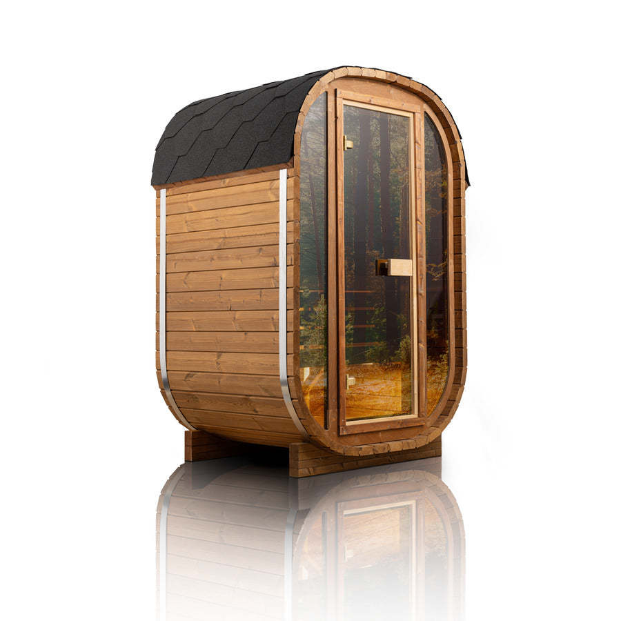 Auris 1 Luxury Outdoor Cedar Sauna | 1–2 Person | Orivon Wellness