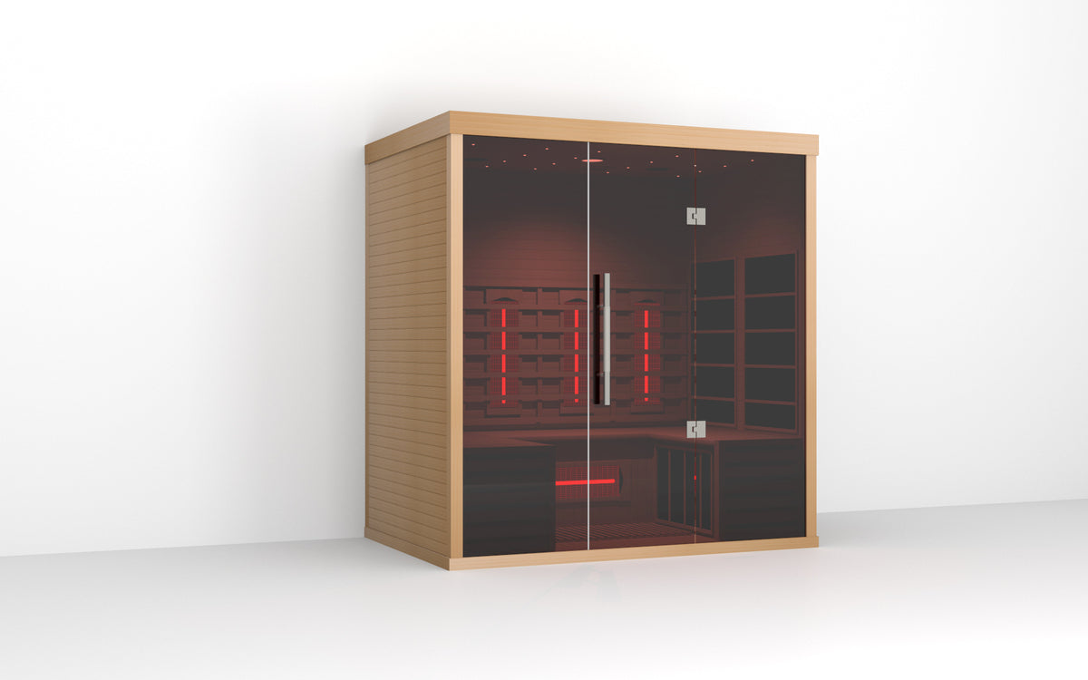 Lumin 3 Indoor Infrared Sauna | 3-4 Person | Orivon Wellness