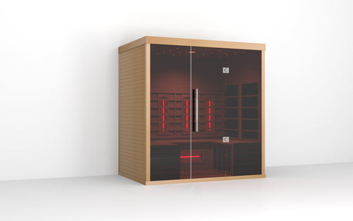 Lumin 3 Indoor Infrared Sauna | 3-4 Person | Orivon Wellness