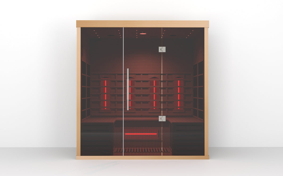 Lumin 3 Indoor Infrared Sauna | 3-4 Person | Orivon Wellness