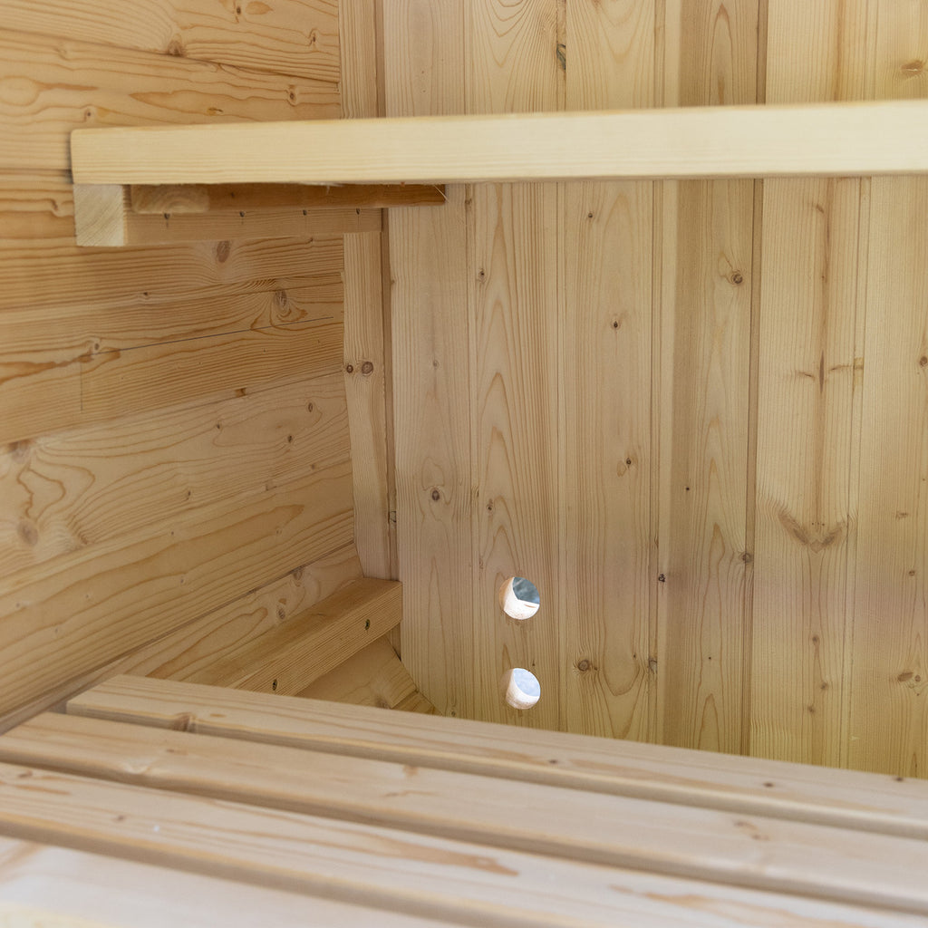 Auris 1 Luxury Outdoor Cedar Sauna | 1–2 Person | Orivon Wellness