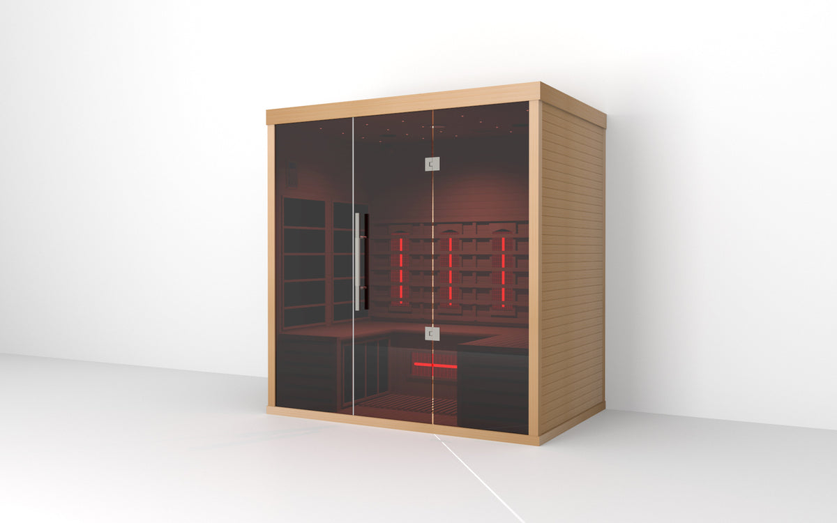 Lumin 3 Indoor Infrared Sauna | 3-4 Person | Orivon Wellness