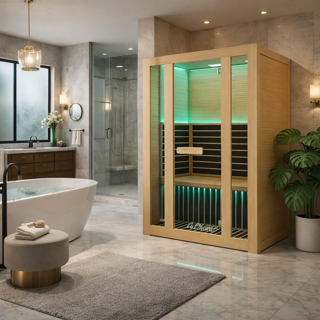 Cal Saunas Solara 4 Infrared Sauna lifestyle